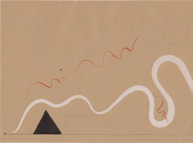 Graphic Notation (Brockley Variation), 2015

Watercolour, gouache, pencil on paper

6.5 x 8.8 in / 16.5 x 22.5 cm