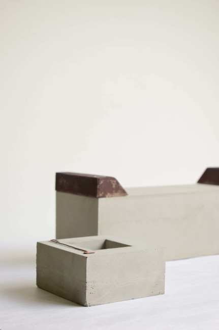 Fragment 13

Cast cement concrete and&amp;nbsp; patinated MS

5in x 1ft x 1ft 4in (h x b x l)