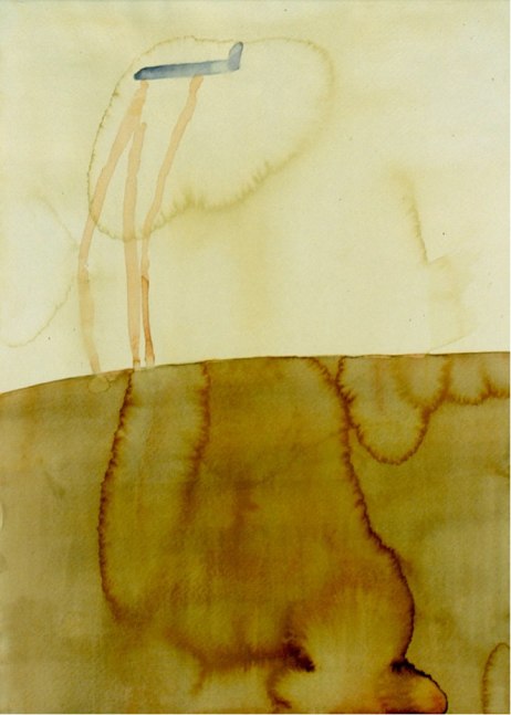 Atul Dodiya, ‘Civitella Ranieri’, 1999, Watercolours, beige coloured watercolour, dark beige, light beige