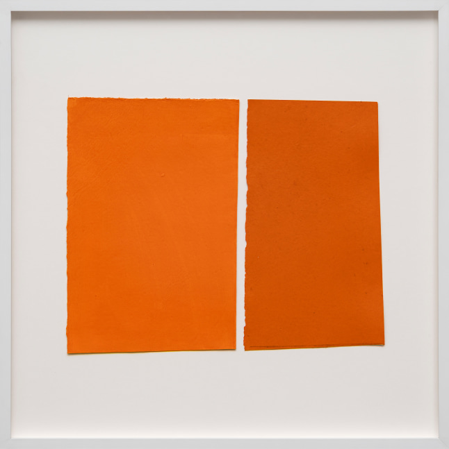 M4, 2025
Acrylic, gesso on handmade paper
23.6 x 23.6 inches / 60 x 60 cm (framed dimensions)