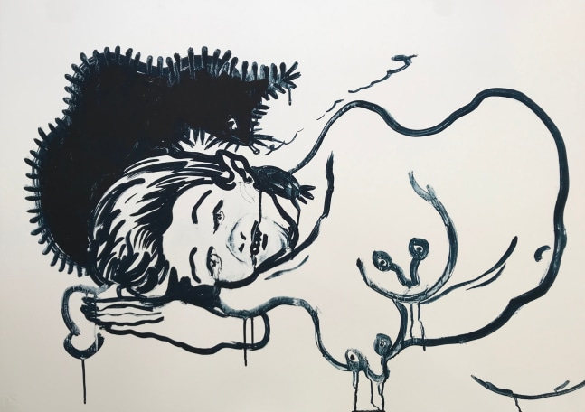 Good Night, And Good Luck
Dasha Shishkin, 2021

Lithograph
30&amp;quot; x 40&amp;quot;
Edition of 20
$950

Printed by Deb Chaney/St&amp;eacute;phane Guilbaud
Published by Deb Chaney Editions/D&amp;amp;S Editions

INQUIRE