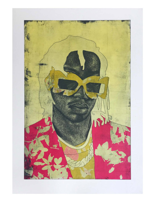 Portrait EV5
Adrian Armstrong, 2020

Chine coll&amp;eacute; monotype elements over soft-ground etching with relief roll
Image size: 36&amp;rdquo; x 24&amp;rdquo;
Paper size 41&amp;rdquo; x 29&amp;rdquo;
Variable Edition of 16

Printed by Katherine Brimberry and Alex Giffen,&amp;nbsp;Published by Flatbed Press

PURCHASE