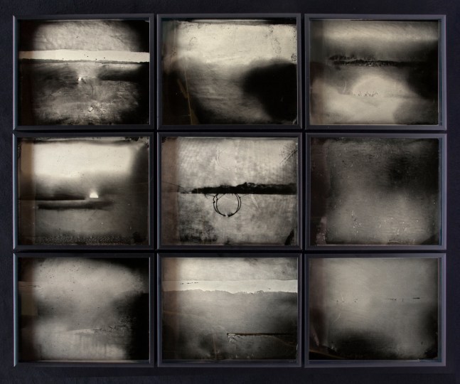Timeless Land
Michelle Stuart, 2021

9 ambrotypes, metal frames
8&amp;quot; x 10&amp;quot; each, approximately 26&amp;quot; x 34&amp;quot;
Edition of 5

Printed and published by The &amp;fnof;/&amp;Oslash; Project

INQUIRE