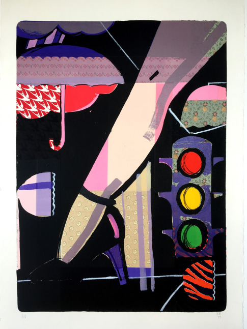 Leg
Ellen Berkenblit,&amp;nbsp;2019

Color lithograph
Edition of 18
42.5&amp;quot; x 30&amp;quot;
$3,500

Published by Jungle Press

INQUIRE