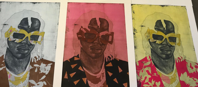 3 prints from the Portrait series

Adrian Armstrong, 2020

Chine coll&amp;eacute; monotype elements over soft-ground etching with relief roll
Image size: 36&amp;rdquo; x 24&amp;rdquo;
Paper size 41&amp;rdquo; x 29&amp;rdquo;
Variable Edition of 16

Printed by Katherine Brimberry and Alex Giffen,&amp;nbsp;Published by Flatbed Press

PURCHASE