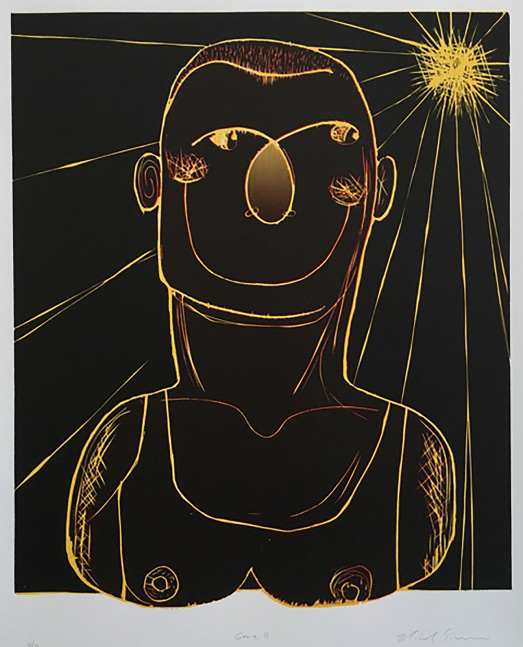 Cyrus Grace
Nicole Eisenman, 2015

Woodcut
Image size:
23.5&amp;quot; X 19 3/4&amp;quot;
Paper size:
28&amp;quot; x 22 1/4&amp;quot;
Unique
$4,000

Printed and published by 10 Grand Press

INQUIRE