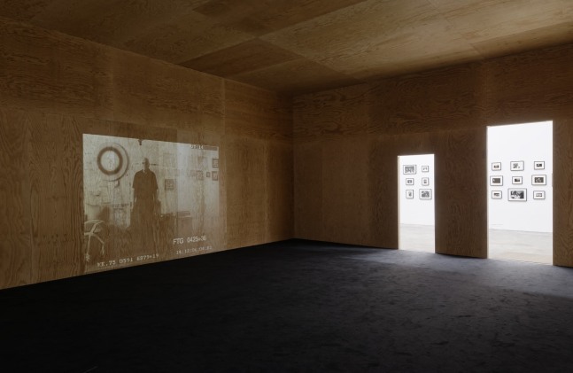 Installation view of Rirkrit Tiravanija&amp;#39;s JG Reads for I &amp;hearts; John Giorno, Palais de Tokyo, 2015.