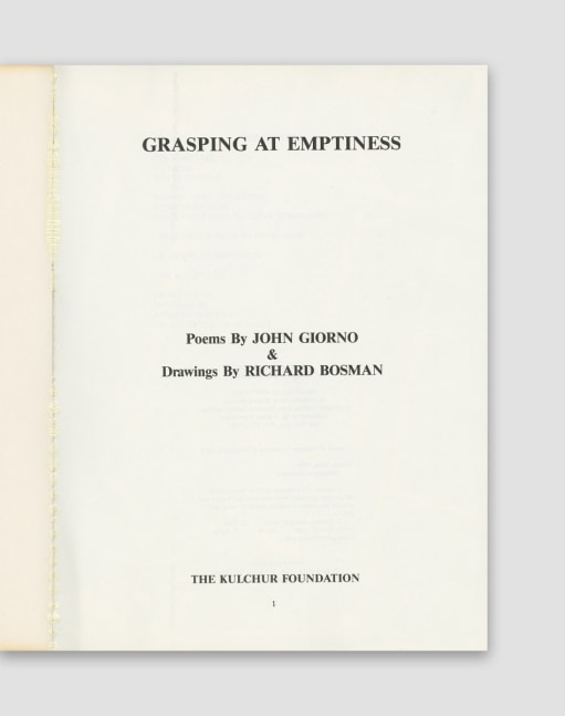 Grasping at Emptiness (1985)