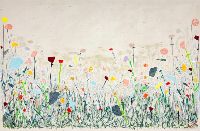 Hu&amp;ecirc; Thi Hoffmaster

Certain Bliss no. 18, 2024

oil on canvas

72 x 110 in.
182.9 x 279.4 cm.

(HUET019)