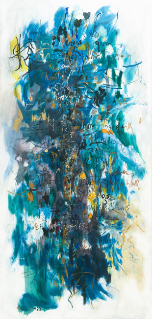 Elise Asher

1912-2004

Names, 1961&amp;ndash;63

oil on canvas

50.0h x 24.0w in
127.0h x 60.96w cm

(ELASH085)