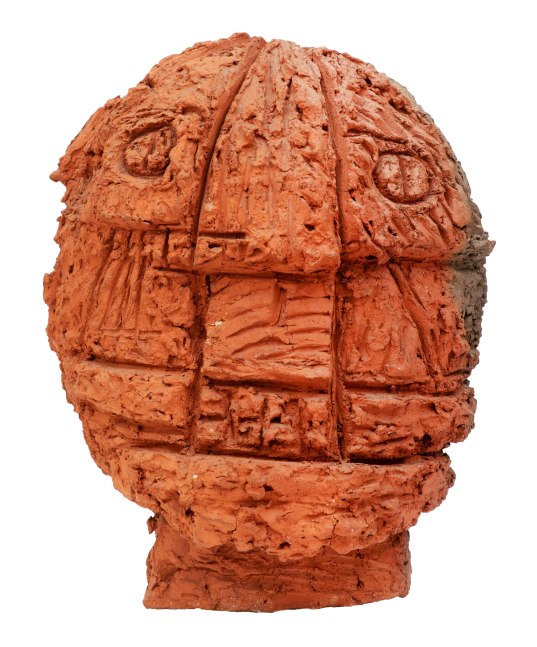 Reuben&amp;nbsp;Kadish

Brachy Cephalic, 1985

Terracotta

19h x 15w in

48.26h x 38.10w cm

REUK006
