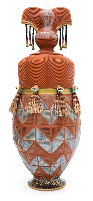 David MacDonald

Figurative Vessel #3, 2021

glazed earthenware

35 x 14 x 14 in.
88.9 x 35.6 x 35.6 cm.

(DAMAC005)