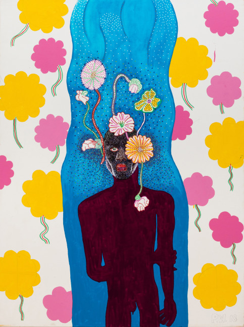 Peter&amp;nbsp;Williams
Untitled, 2018
oil and pencil on canvas
48h x 36w in
121.92h x 91.44w cm
PEWA035