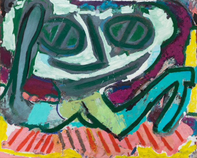 Jay&amp;nbsp;Milder

Subway Runner BMT, 1963

oil and volcanic ash on canvas

69 1/4h x 86w in

175.90h x 218.44w cm

JMIL013