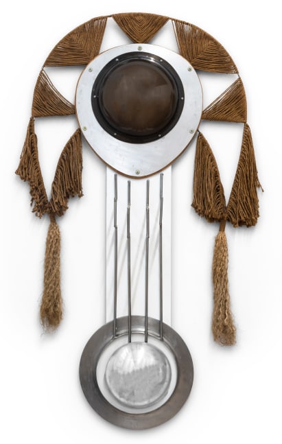 Walter C Jackson

SPIRIT KEEPER NO.2, 1976

plywood, metals, plastics, &amp;amp; jute

64 x 36 x 14 1/4 in.
162.6 x 91.4 x 36.2 cm.

(WALJ002)