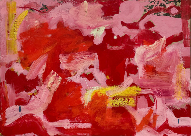 Pat&amp;nbsp;Passlof
Untitled, 1948
oil on board
15 1/2h x 11w in
39.37h x 27.94w cm
PASS126