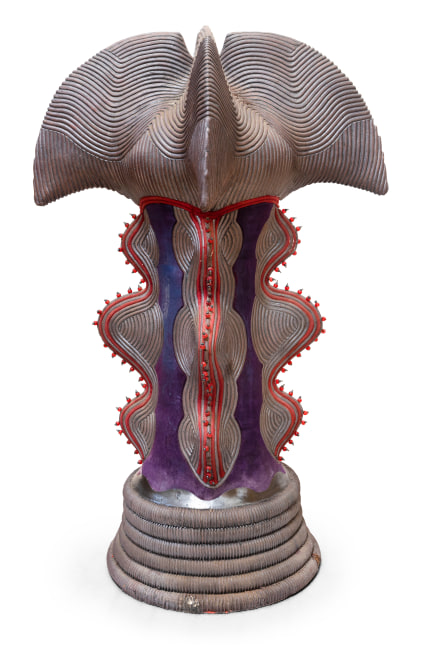 David MacDonald

Beaded Nyama Form, 1979

stoneware with beads and flocking

42 x 27 in.
106.7 x 68.6 cm.

(DAMAC001)