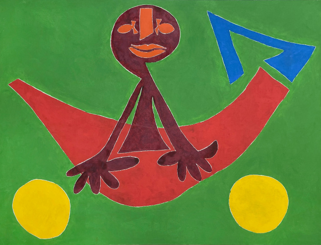 Paul&amp;nbsp;Waters

Ancestral Thoughts, 1969

oil on cut linen collage on canvas

46h x 60w in
116.84h x 152.40w cm

PWAT365