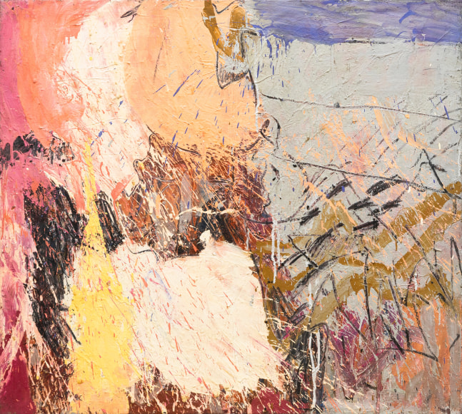 Susan Fortgang

Landscape with White &amp;amp; Silver, 1967

oil on canvas

36 1/8 x 40 in.
91.8 x 101.6 cm.

(SUFO040)