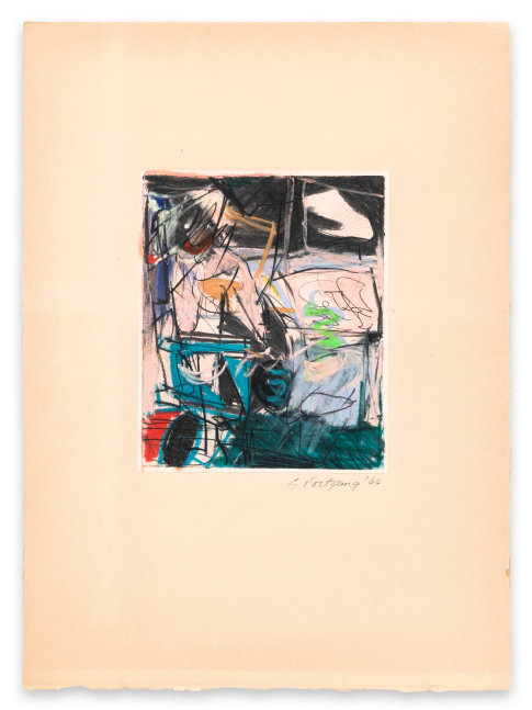 Susan Fortgang

Interior with Model #17, 1966

mixed media on paper

20 3/8 x 14 7/8 in.
51.8 x 37.8 cm.

(SUFO052)