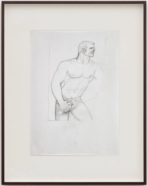 Tom of Finland

Untitled (Preparatory Drawing), c. 1981

graphite on paper

11 1/2 x 8 1/4 in.
29.2 x 21 cm.

(TOMFIN001)