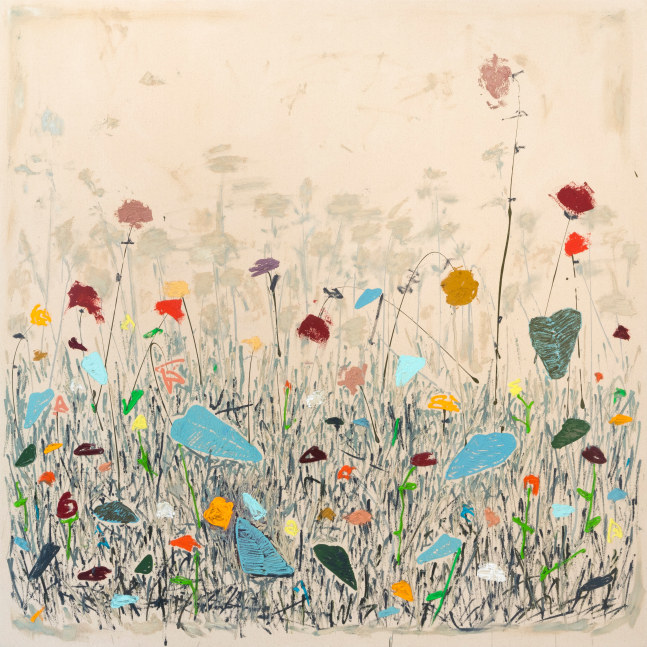 Hu&amp;ecirc; Thi Hoffmaster
Certain Bliss #24, 2024
oil on canvas
60 x 60 in.
152.4 x 152.4 cm.
(HUET036)