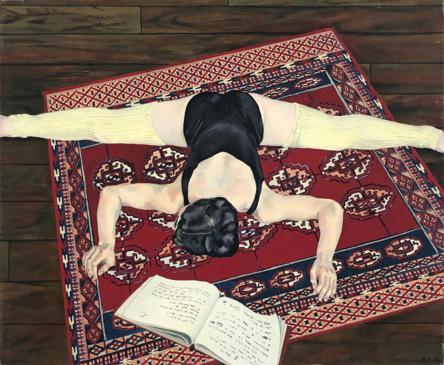 Daphne Mumford

Dancer Stretching (Vickie in a Split), 1977

oil on canvas

50h x 60w in
127h x 152.40w cm

DMUM008
