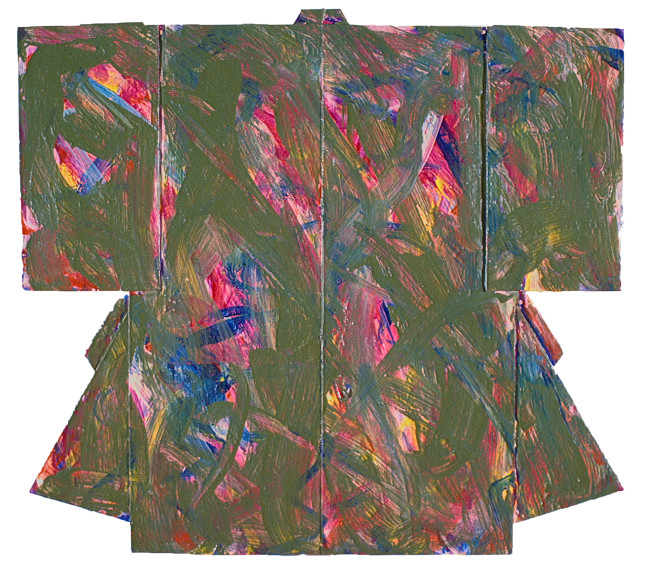 Helen&amp;nbsp;Oji
Oxide, 1977
Acrylic on folded paper
10 1/2h x 12 1/2w in
26.67h x 31.75w cm
HOJI044