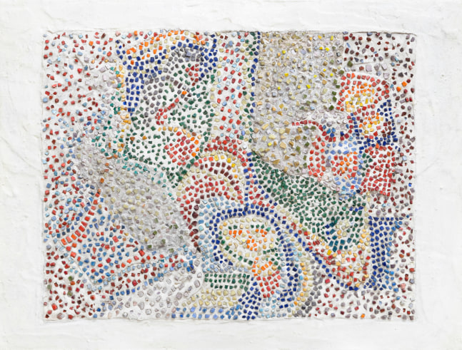 Jeanne Reynal

Exercise in Pointillism, 1945

smalti in plaster on wood

22 x 29 x 1 in.
55.9 x 73.7 x 2.5 cm.

(JREY026)