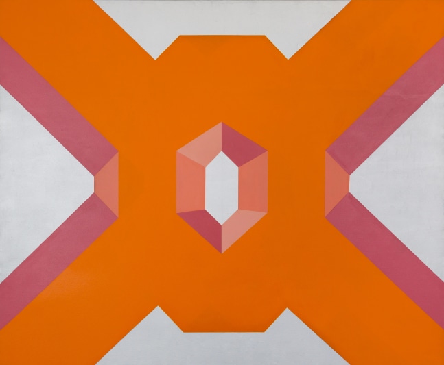 Miriam&amp;nbsp;Schapiro

Big Ox,&amp;nbsp;1967

acrylic on canvas

90h x 108w in