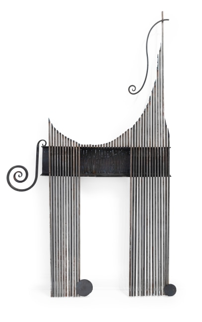 Mack Ludlow

Work Horse N. 14, 2024

cold rolled steel

100 x 54 x 6 in.
254 x 137.2 x 15.2 cm.

(MALU001)