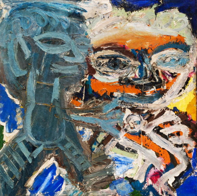 Jay&amp;nbsp;Milder

Hamlet, 1961

oil and volcanic ash on canvas

48h x 48w in

121.92h x 121.92w cm

JMIL036