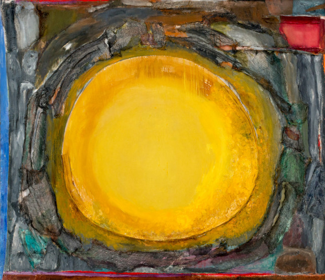 Martha&amp;nbsp;Edelheit
Fat Boy, 1960
Oil and mixed media on canvas
60h x 70w in
152.40h x 177.80w cm
MEDE145
