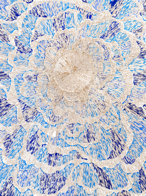 Seffa Klein

WEB (Location, Location, Wave), 2023

bismuth metal, plaster, and mixed media on woven glass

64 x 48 in.
162.6 x 121.9 cm.

(SEFKA007)