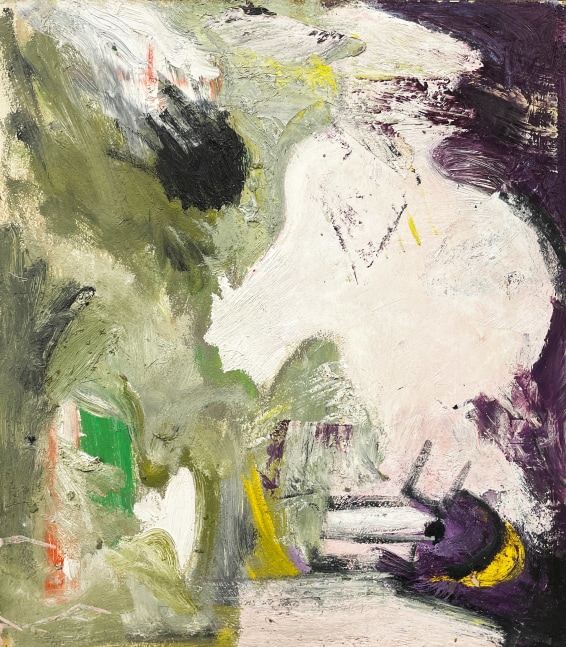 Pat&amp;nbsp;Passlof
Untitled, 1957
oil on board
16 1/2h x 14w in
41.91h x 35.56w cm
PASS123