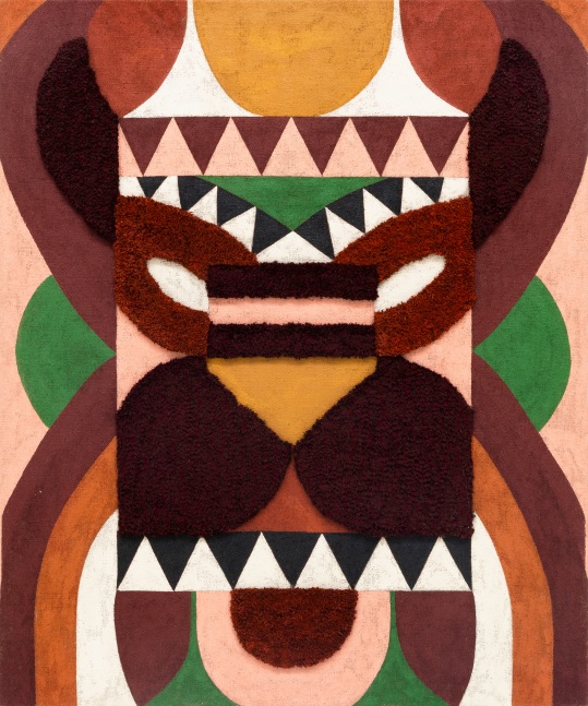 Ces McCully

Monstre (pink/green), 2024

acrylic paint and acrylic wool on hessian canvas

47 3/8 x 39 1/4 in.
120.3 x 99.7 cm.

(CES001)