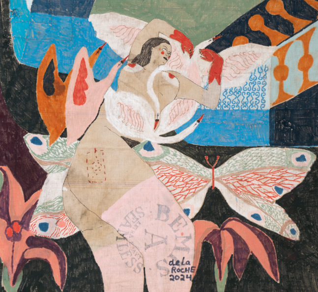 Lauren dela Roche

Untethered Propogator, 2024

acrylic on found cotton feedsack and acrylic varnish

32 x 32 in.
81.3 x 81.3 cm.

(LDRO039)