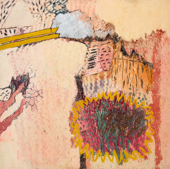 Susan Fortgang
Painting with White &amp;amp; Pink, 1967
oil on canvas
60 x 60 in.
152.4 x 152.4 cm.
(SUFO039)