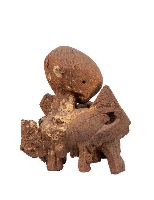 Reuben&amp;nbsp;Kadish

Untitled, 1960

Terracotta

20h x 18 3/4w x 15 1/2d in

50.80h x 47.63w x 39.37d cm

REUK186