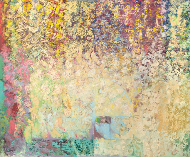 Joe Overstreet

Dousou&amp;#39;s Field, 1993

oil and beeswax on canvas

120 x 144 in.
304.8 x 365.76 cm.

(JOVE169)