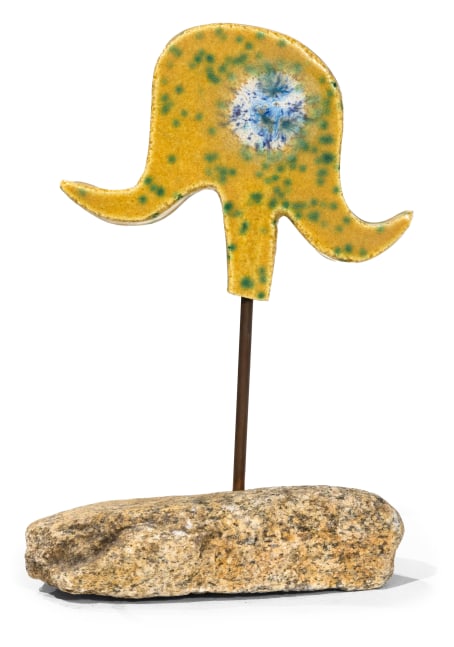 Bruce M. Sherman

Arp on a Rock #23, 2016

ceramic, metal, found rock

8 1/2 x 6 x 3 1/2 in.
21.6 x 15.2 x 8.9 cm.

(BSHER005)