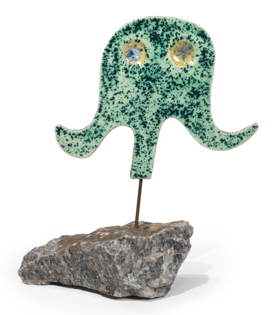 Bruce M. Sherman

Arp on a Rock #35, 2016

ceramic, metal, found rock

15 1/2 x 12 x 8 1/2 in.
39.4 x 30.5 x 21.6 cm.

(BSHER010)