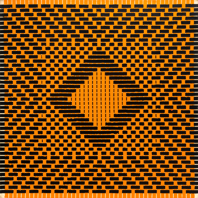 Susan Fortgang

Tequila Sunrise (or) Radiating Diamond, 1978

acrylic on canvas

60.0h x 60.0w in
152.4h x 152.4w cm

(SUFO003)