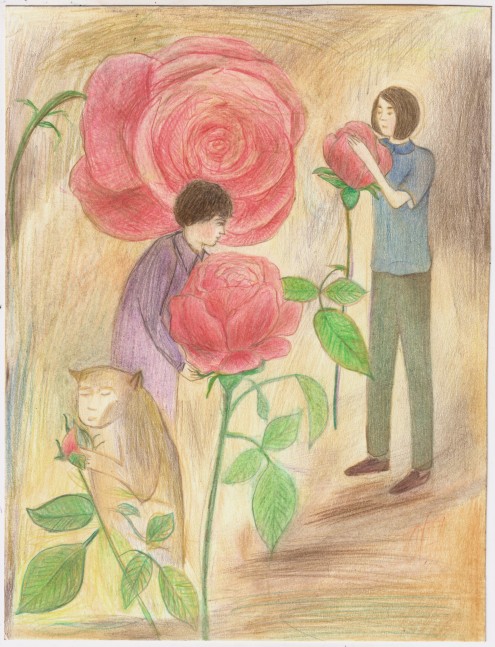 Untitled (Rosen), 2015
Colored Pencil on Paper&amp;nbsp;
20.5 x 16 cm