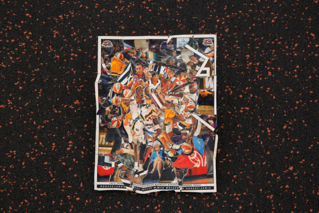 Ashley Teamer
MonStar, 2016
Collaged WNBA Trading Cards
5 x 6 inches
Courtesy of the Artist and Fort Gansevoort