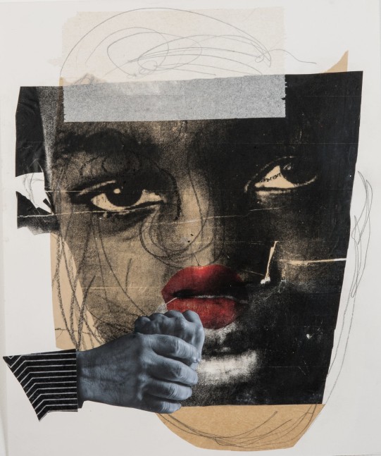 Deborah Roberts
Miseducation of Mimi #158, 2013-17
Collage, mixed media on paper
17 x 14 inches