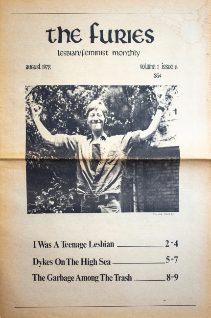 Joan E. Biren
The Furies, 1972
Newspaper
15.5 x 11.25 inches&amp;nbsp;