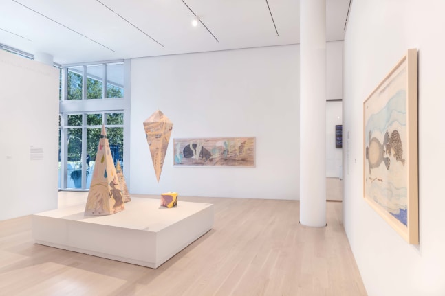 Installation view: &amp;quot;Shuvinai Ashoona: Drawings,&amp;quot; Institute of Contemporary Art, Miami, November 30, 2021&amp;ndash;May 1, 2022. Photo: Zachary Balber