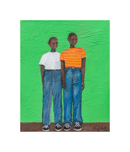 Sonny and Clem, 2013
Oil on Canvas
30 &amp;times; 24 in