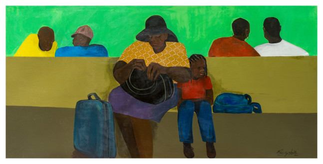 Journey to Minnesota, 2008
Oil on canvas
48 x 96 inches